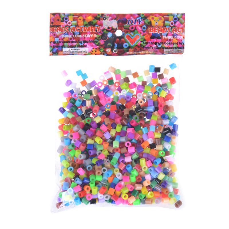 1000Pcs/Bag 5Mm Hama Beads Perler Beads Kids Education Diy Toys Mixed Color