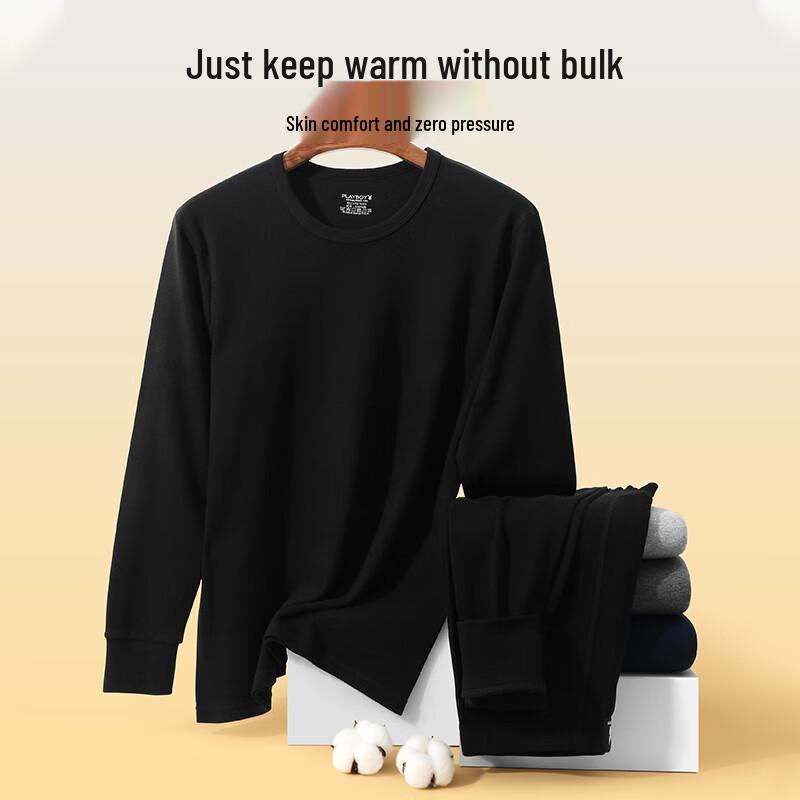 Playboy Men's and Women's Thermal Underwear Sets