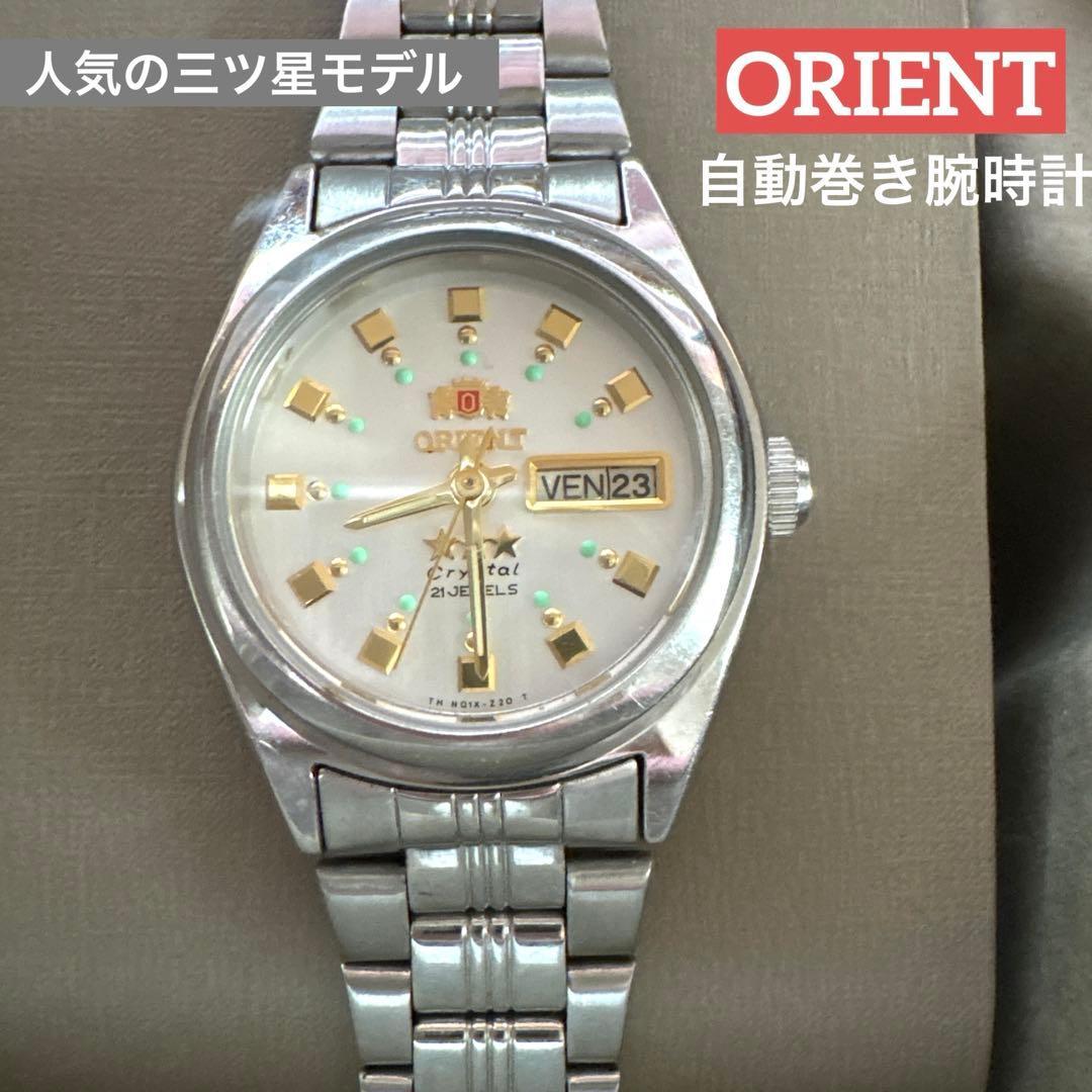 ORIENT Three-star automatic winding NQ1X-01 CA operation item 21 stones