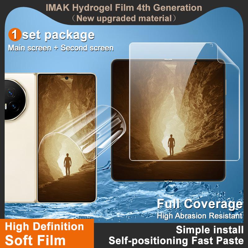For Honor Magic V5 5G Glass IMAK Hydrogel Film 4th Generation Full Coverage Screen Protector