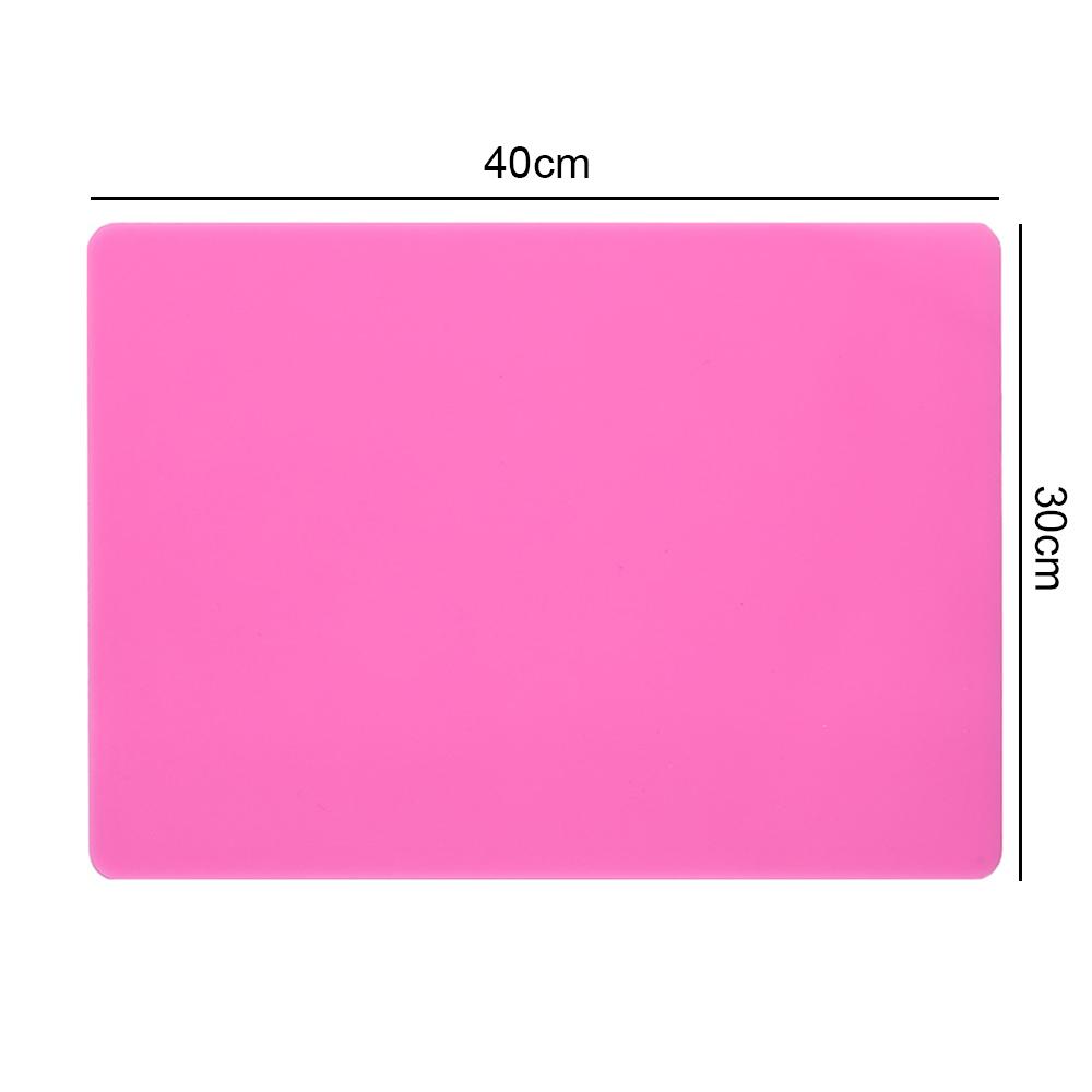 Silicone World Silicone Pad Table Mat Kneading Dough Mat Resin Pad Craft Tool Anti-dirty Pad DIY Epoxy Jewelry Making Tools