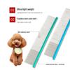 New Arrival De-Shedding Rake: Wide Handle Stainless Steel Pet Comb for Hair Removal