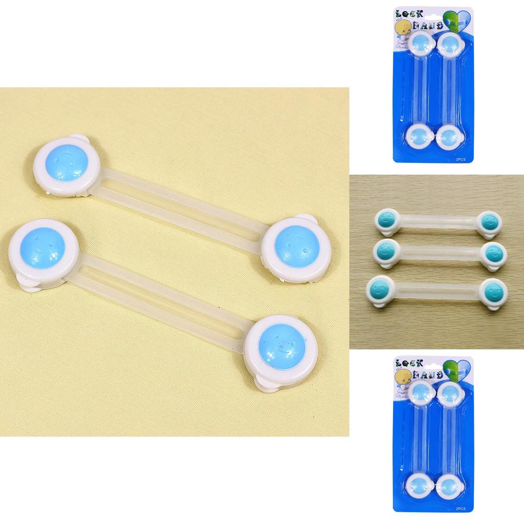 Child Safety Lock For Drawers And Cabinets With Long Straps For Toddler Protection