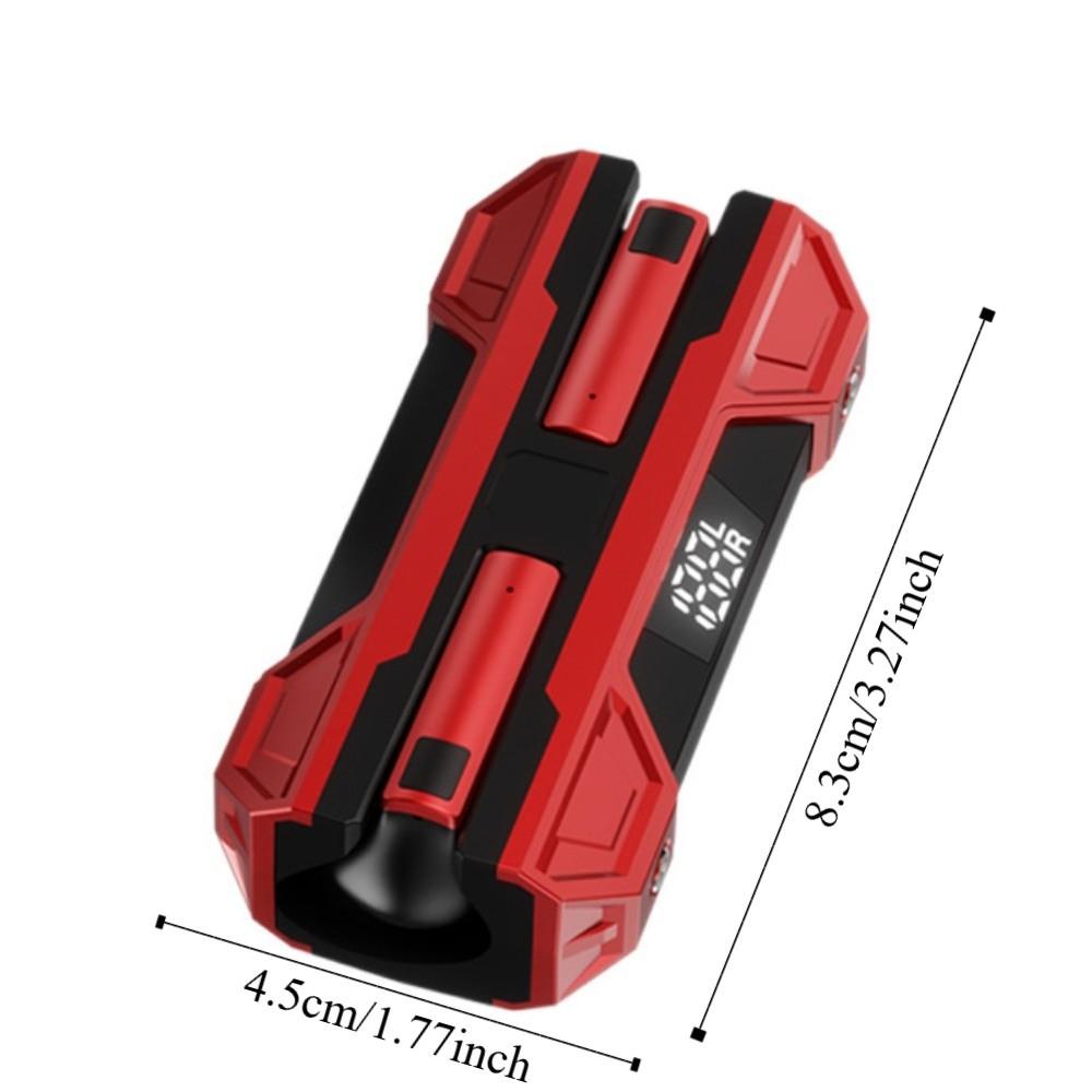 Metal Style Wireless Earphones Stereo Ergonomic Gaming Earbuds Wireless Bluetooth Earphone  Sports