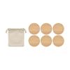 MidOcean Bayin Bamboo Coasters (Pack of 6)