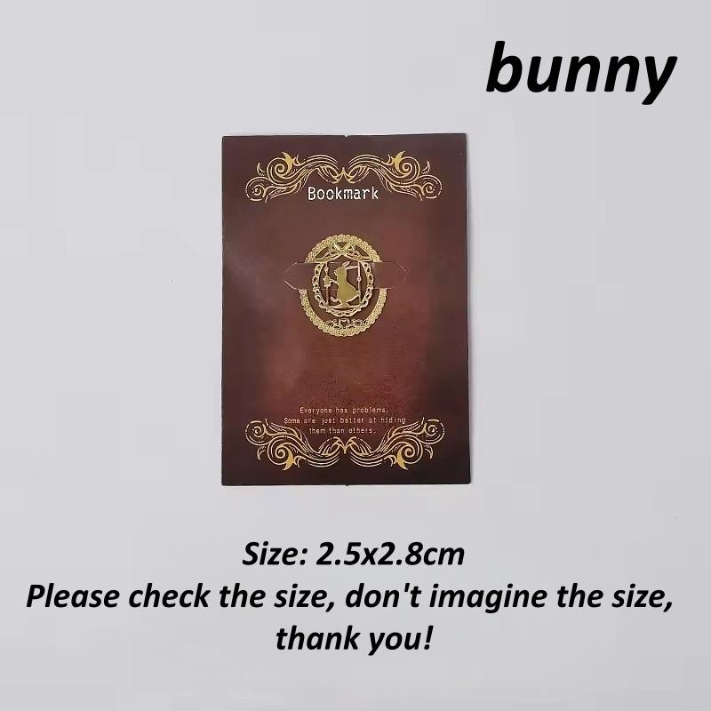 1PC Vintage Metal Lace Bookmark Heart Key Cat Deer Shape Paper Clips Aesthetic Novelty Page Holder Clip For Diaries And Books