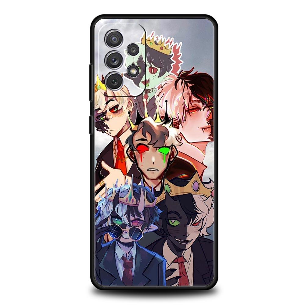 Lustige Ranboo Dream SMP Telefonhülle für Samsung Galaxy A13 A51 A71 A21S A12 A11 A31 A41 A23 A53 A73 A52 A32 5G A03S A01 Soft Cover