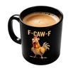 Chicken Mug Ceramic Drinkware Farmhouse Themed Mug Animal Tea Cup Teacups Coffee Mug Wine Drinkwaring Kitchen Milk Tea Bottles