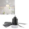 Ceiling Fan with Light 3 Colors Dimmable Quiet LED Ceiling Fan Lamp Screw in E26 Base Timer Function APP Control