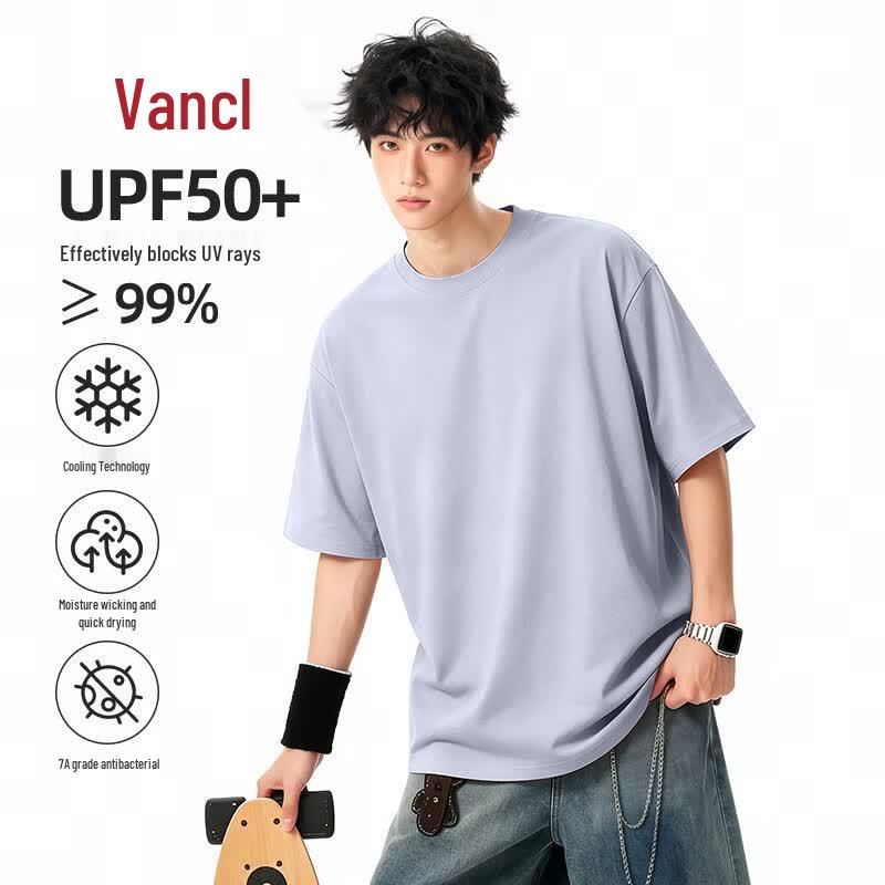 VANCL Men s Loose Fit Ice Silk Quick-Dry T-Shirt 2XL