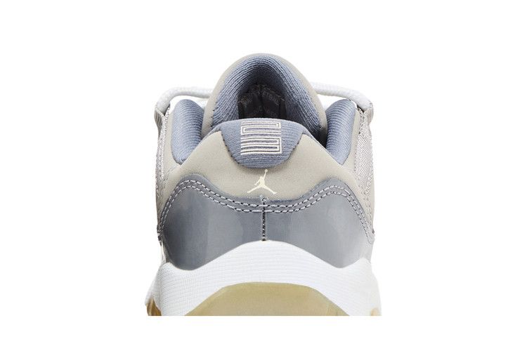 Kids' Sneakers Jordan 11 Retro Low Cool Grey (PS) Medium Grey/White-Gunsmoke