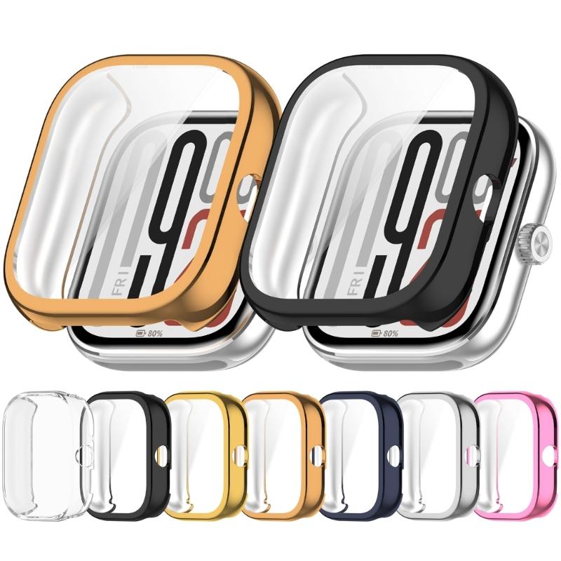 Smartwatch Screen Protector Case Full Coverage Shell with Film for Watch 5 eSIM Scratchproof Case Protective Cover