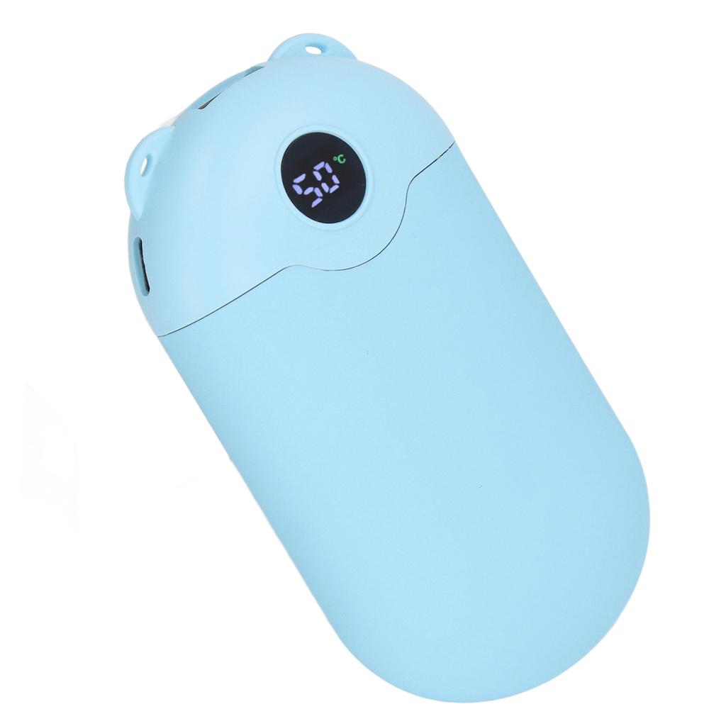 Re able Hand Warmer 5S   Heating   Dis    USB Charging 2400mAh Power Bank with Digital Display