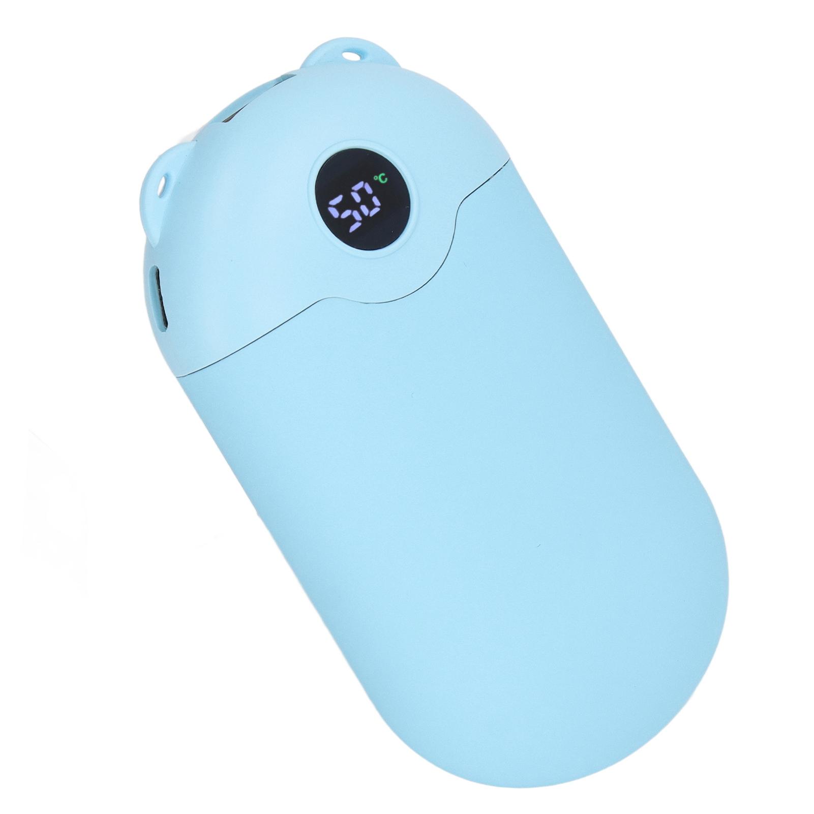 

Re able Hand Warmer 5S Heating Dis USB Charging 2400mAh Power Bank with Digital Display