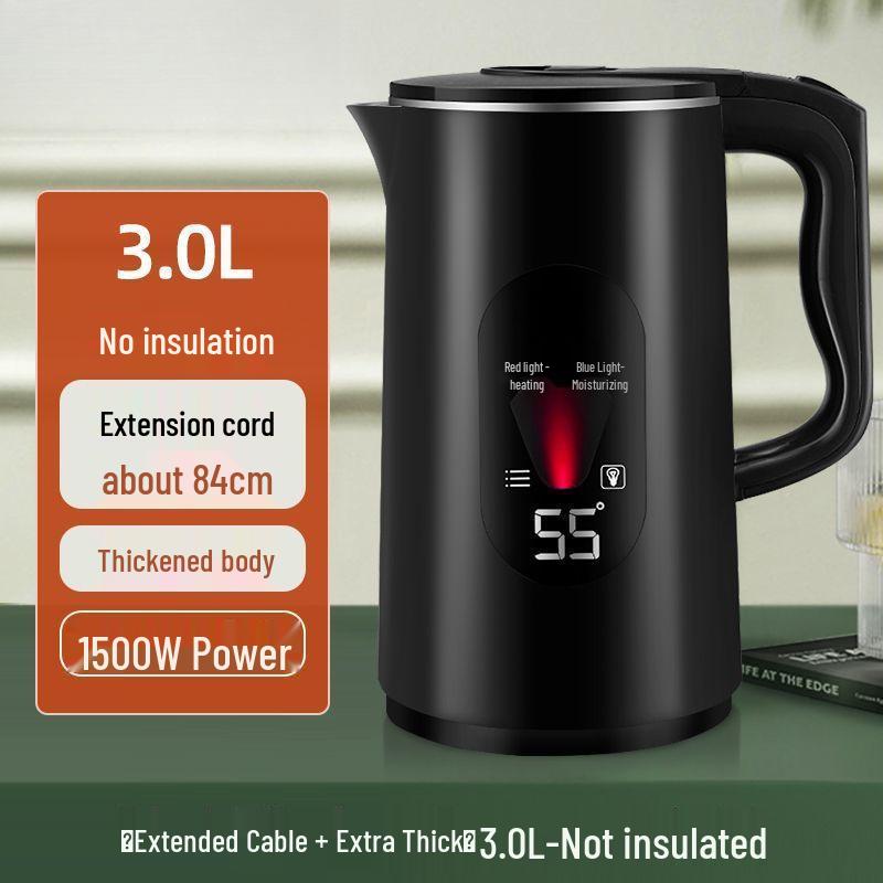 German Electric Kettle: Large Capacity, Durable Thermos, Automatic Power-Off, Constant Temperature Function
