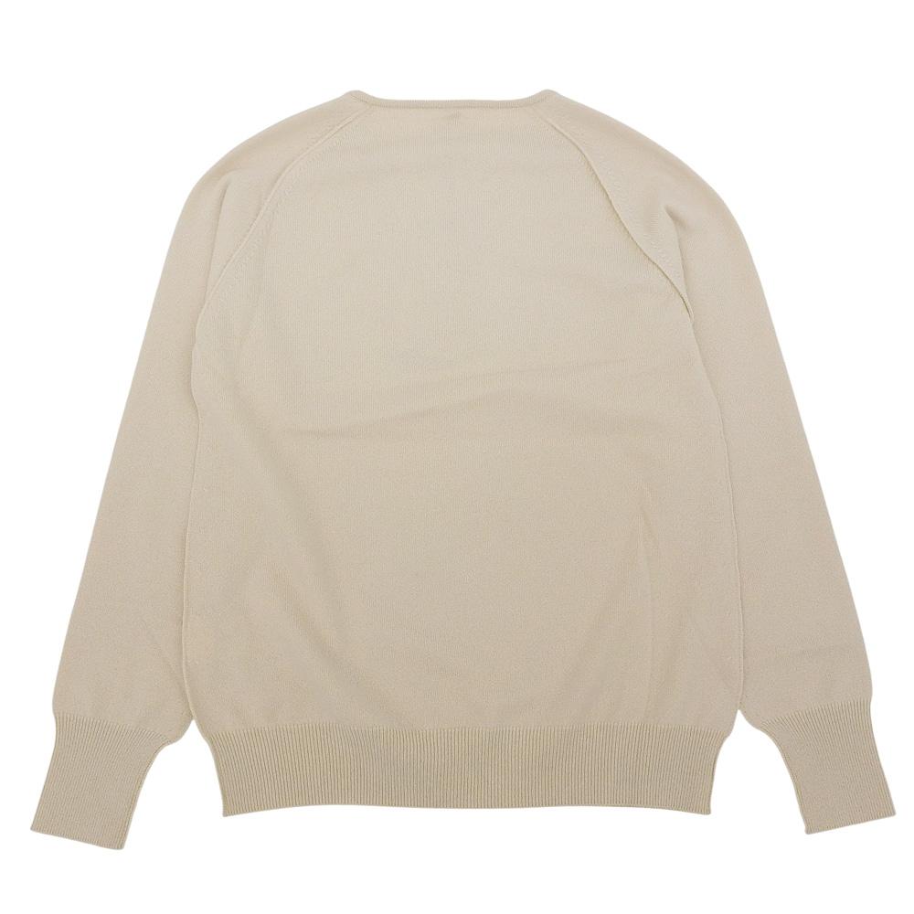 TOYOBOSHI Cashmere100 Women's V-Neck Knit Top, Light Beige, 1 (Product Code: 08IT-BC0001) Tops 1 Light beigeUsed