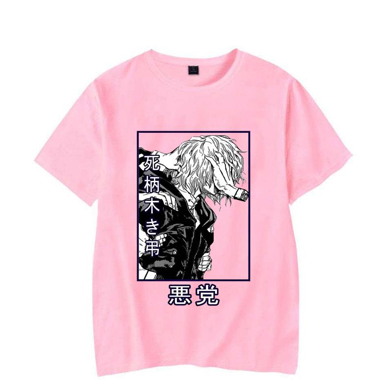 Hot Sales Shigaraki Tomura T Shirts Women Men Summer Cool Anime Short Sleeves Personality Harajuku T-shirt