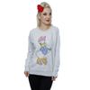 Disney Womens/Ladies Classic Daisy Duck Heather Sweatshirt
