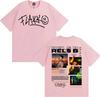 Rapper RELS B Skinny Flakk 2026 Tour Merch TShirt Unisex Fashion Hip Hop Retro Casual Short Sleeve Women And Men TShirt