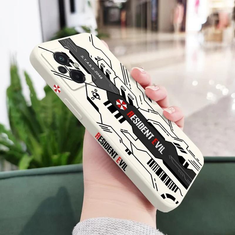 

Чехол для телефона Resident Evil для iPhone 16 15 14 13 12 11 Pro Max XS X XR 7 8 SE Задняя крышка Biohazard Umbrella Corporation iPhone 13