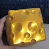 Realistic Giant Cheese Squishy Toy Super Soft Slow Rebound Fidget Toy Cheese Pinch  Stress Relief