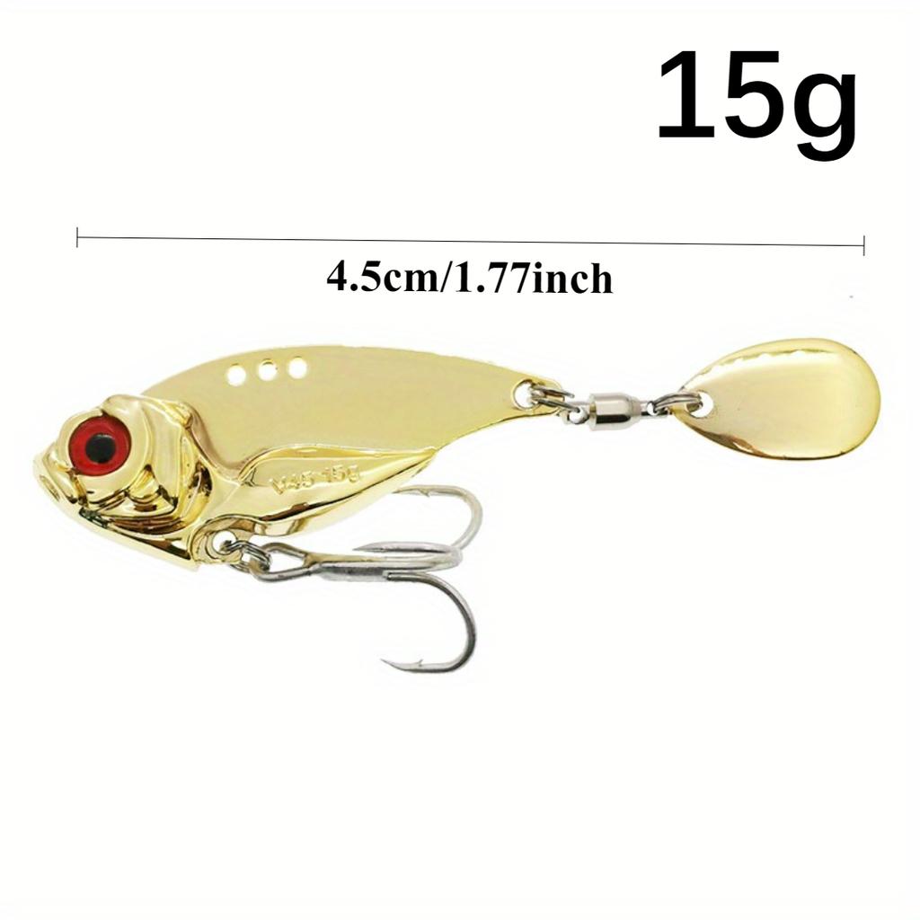 New Metal VIB Fishing Lure, Universal Freshwater Bait For Perch, Topmouth Culter And Horse Mouth Fish Angling