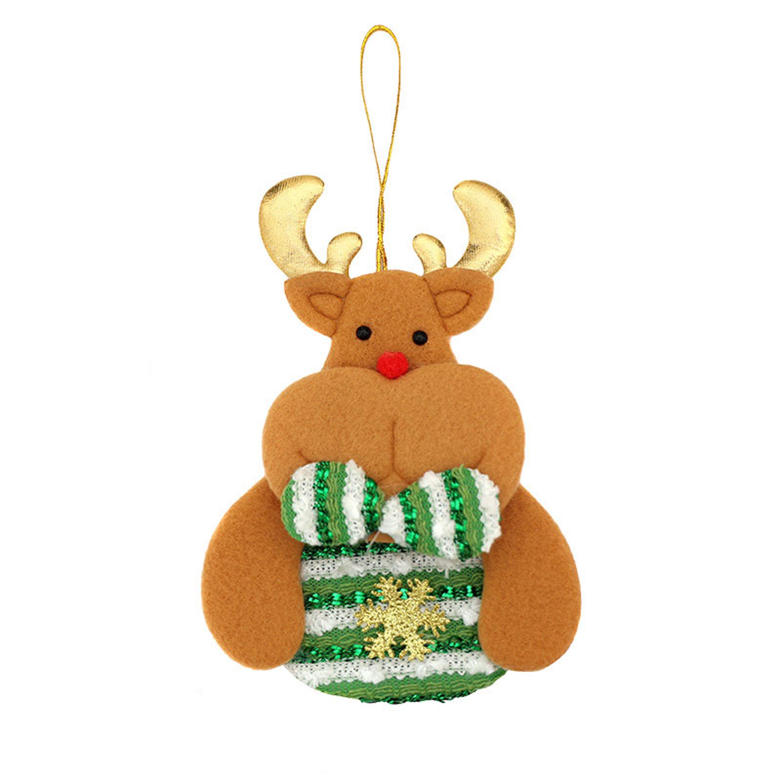 

Christmas Decoration Pendant Striped Pendant Christmas Tree Holiday Scene Decoration One Size