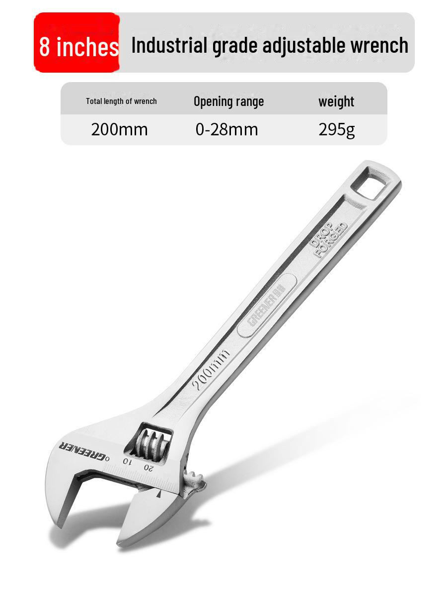 

Зелений Ліс Багатофункціональний Регульований Ключ з Великим Захопленням для Ванних Труб