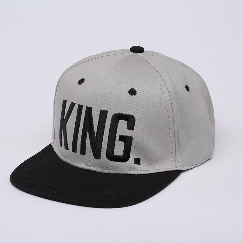 Embroidery Alphabet Hip Hop Hat, Outdoor Sports Visor Hat Sun Protection Hat King queen Baseball Cap