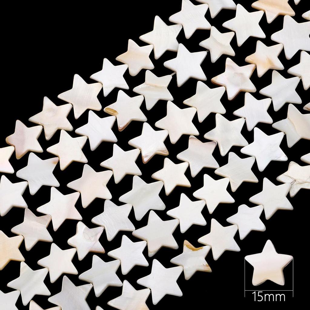 22-115Pcs Natural Freshwater Shellfish Geometry Beads For DIY Necklace Bracelet Earrings Jewelry Making