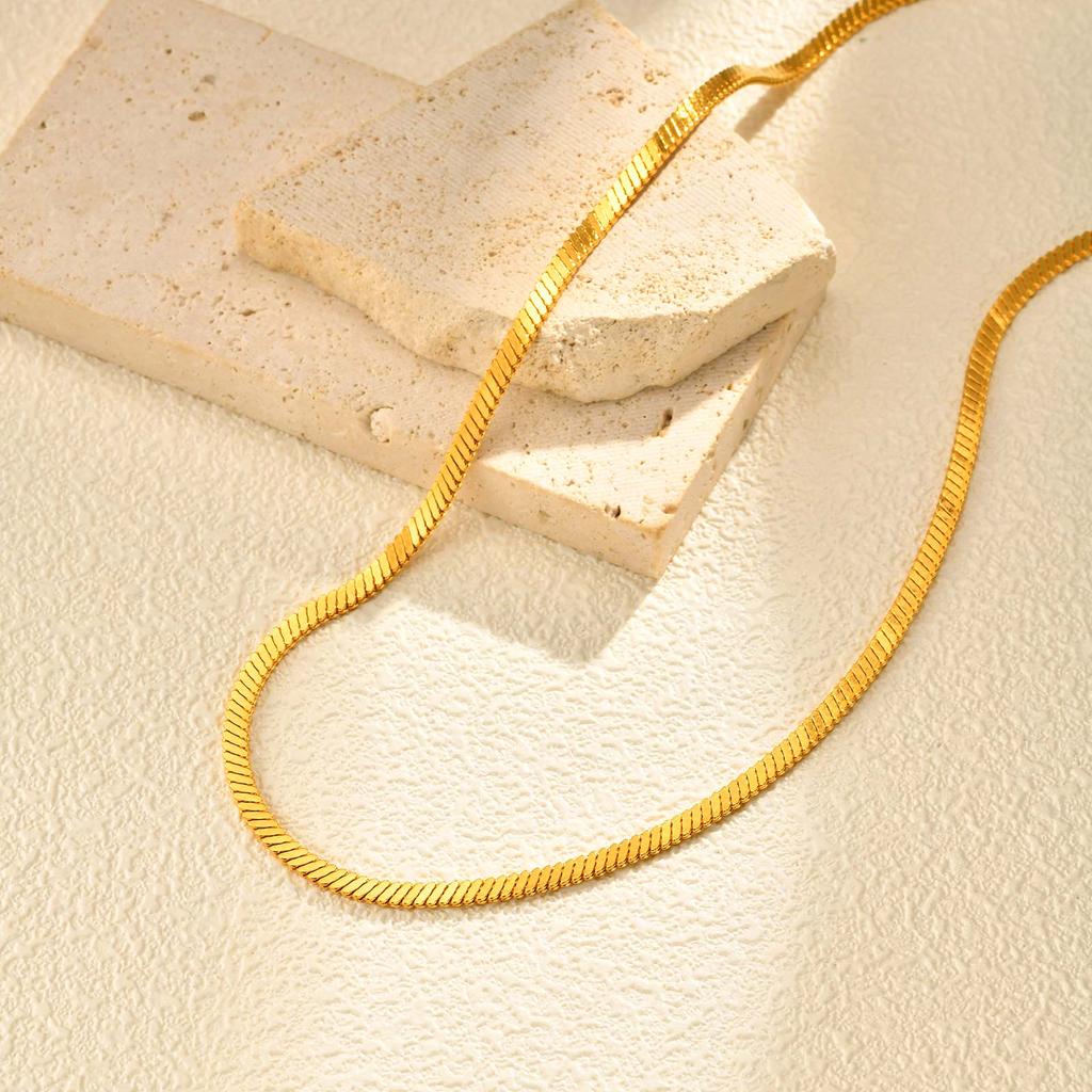 Stainless Steel Double-layer Blade Chain Necklace for Women,Gold Plated Colourful Bead Heart Pendant Necklaces,Set Jewelry Gift
