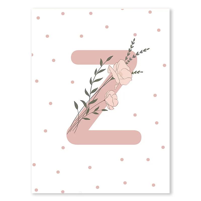 Pink Butterfly Wall Art Poster Nursery Canvas Print Painting Sun Rainbow Daisy Heart Posters Decor Kids Room Decorative Gift