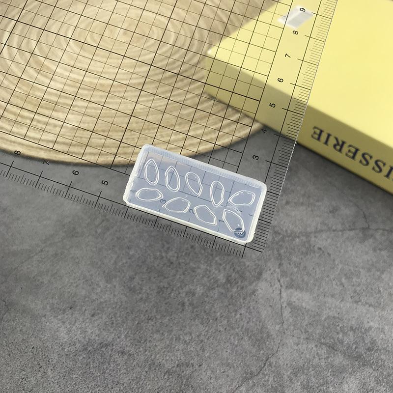 3D Rose Flower Silicone Nail Mold Ocean Style Shell Starfish Nail Transparent Mold Diy Nail Art Decoration Manicure Design Tools