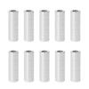 Aluminum Spacers 10pcs M2 ID 2.1mm OD 4mm L 12mm Screw Standoff Bushing Plane Finish Round Spacer Screw Bolts