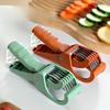 Banana Slicer for Creative Ham Slicing, Fruit Divider Tool for Cutting Bananas, Salad, Vegetables and Carrots, Fruit Platter Tool