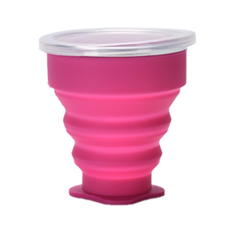 Collapsible Silicone Water Cup - Portable, Multifunctional, Candy Colors