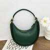 2026 New Knitted Half Moon Bag Fashion Handheld One Shoulder Cross Shoulder Dumpling Bag for Women