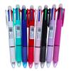 Creative 5 In 1 Press Erasable Neutral Pen 0.7mm Blue Blck Red Green Refills Mechanical Pencil Writing Painting Stationery