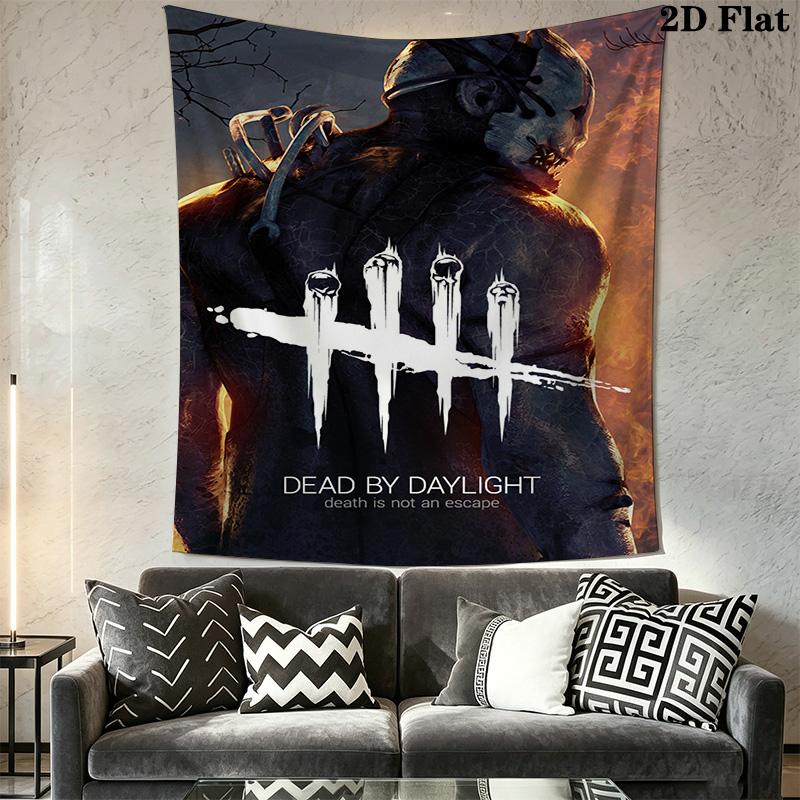 Dead Daylight Nightmarish Edition Tapestry Tapestry Fashion Print Wallmounted Background Cloth Wall Decoration Atmospheric Background Cloth