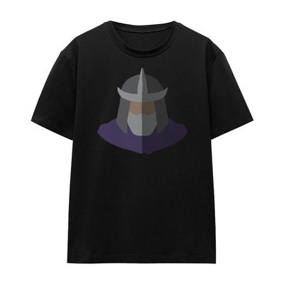 TMNT Shredder Gesicht Damen 100% Baumwolle T-Shirt Herren T-Shirts Oberteil, S-2XL, Schwarz