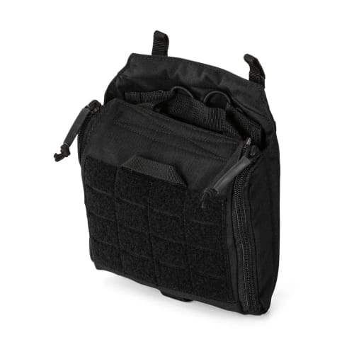 5.11 Tactical Unisex Flex TacMed Pouch, Zip Pocket Attachable Bag, Black, Style # 56662