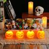 Led Lights Halloween Pumpkin Knight Tabletop Decoration Luminous Light Night