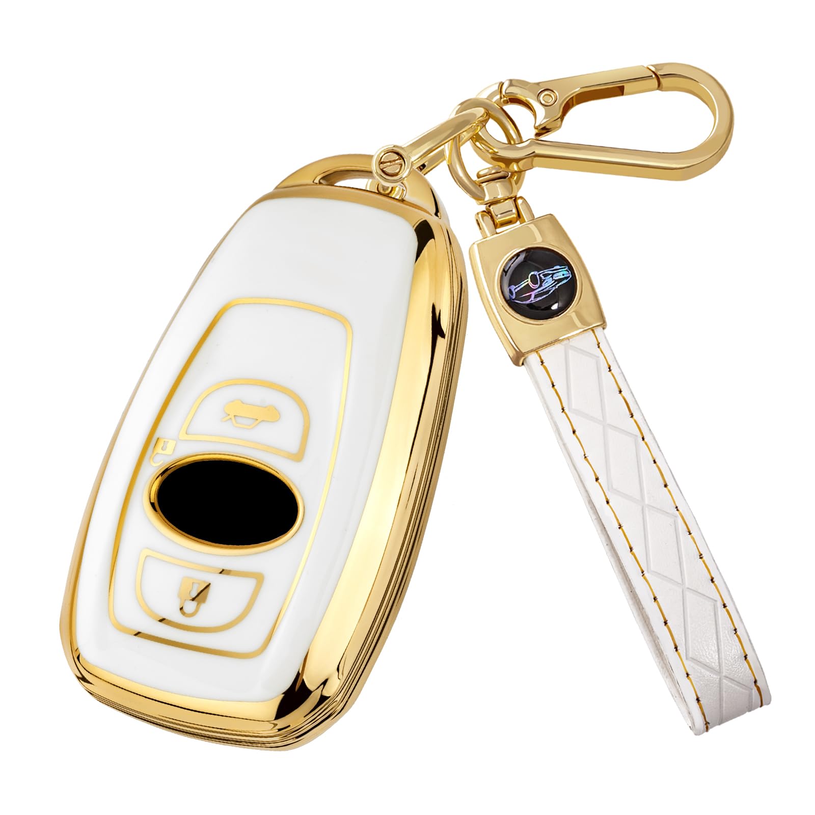 

[Unhoke] Crosstrek Key Case, Forester Key Cover, Revogue Impreza Smart Key Case, Premium TPU, белый