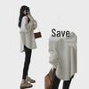 Women's Mid-Length Retro Japanese-Style Knitted Pullover Sweater for Autumn and Winter