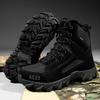 New Men Tactical Boots Desert High Quality Work Ankle Hiking Shoes Male Brand Outdoor Climbing Shoe Lace Up Army Boot Waterproof