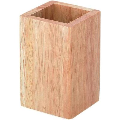 Pearl Metal Chopstick Holder Cutlery Stand Natural Wood AZ-7100