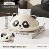 Uforu Cute Animal Desktop Tissue Box - Magnetic Opening & Closing High Aesthetic for Living Room & Bathroom