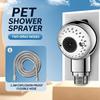 Detachable Pet Bath Nozzle Adjustable Dog Shower Head New Pet Shower Sprayer  Pet Bathing Tools