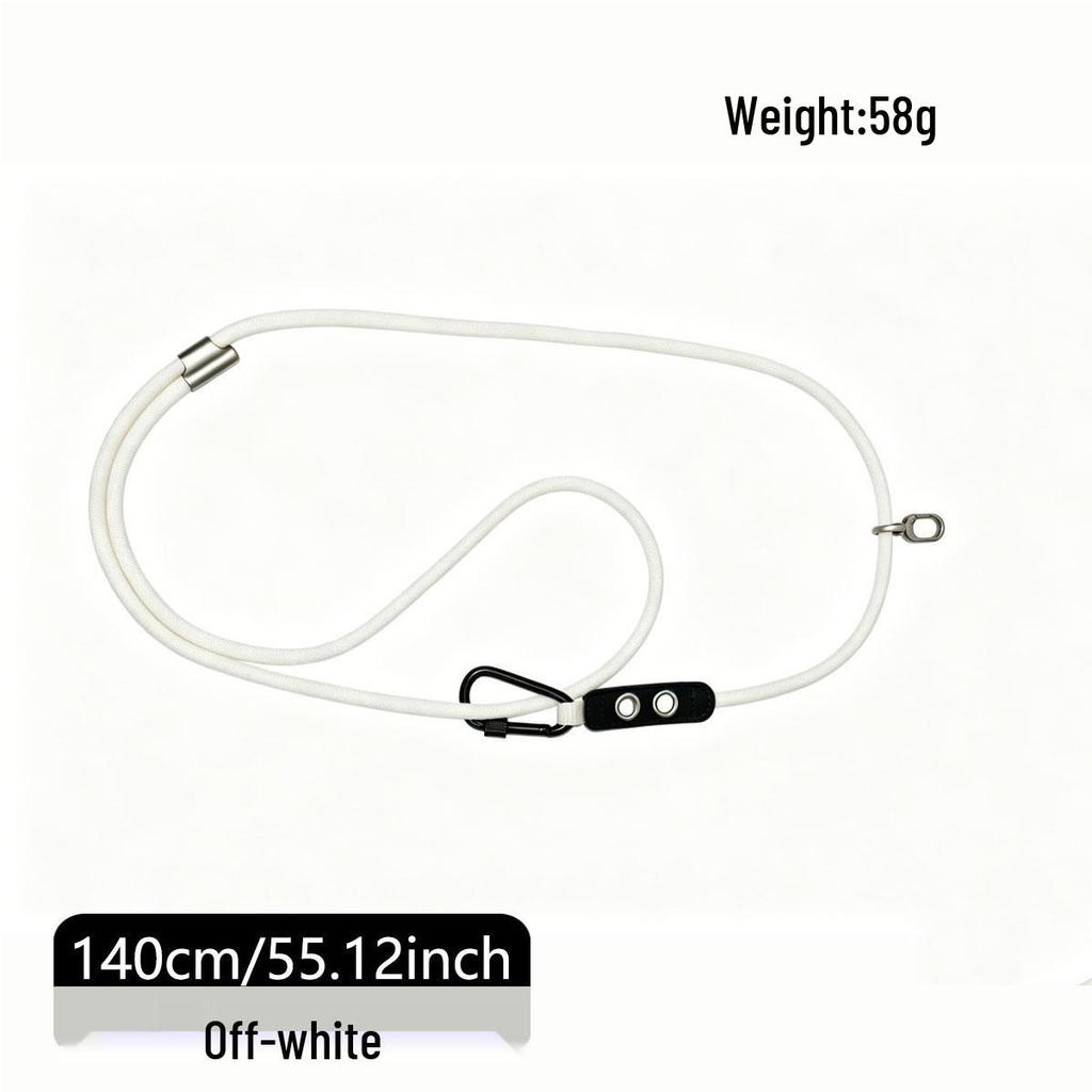 Adjustable Anti-Theft Phone Lanyard - 7mm Climbing Buckle, Crossbody & Neck Strap, Unisex