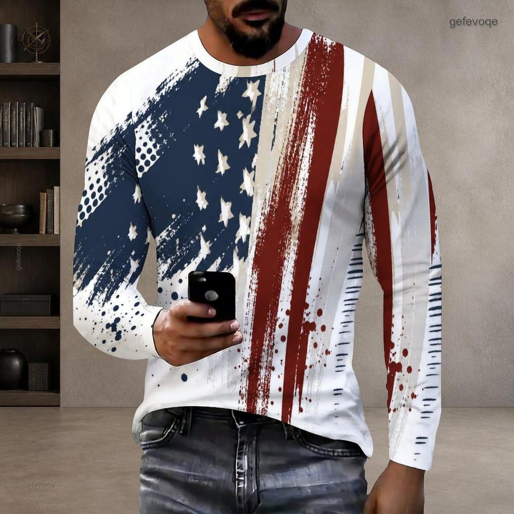 Men Plus Size Crew Neck Long Sleeve Shirt Black Gothic Skull Skeleton Hand Snake Graphic Casual Street Style Top